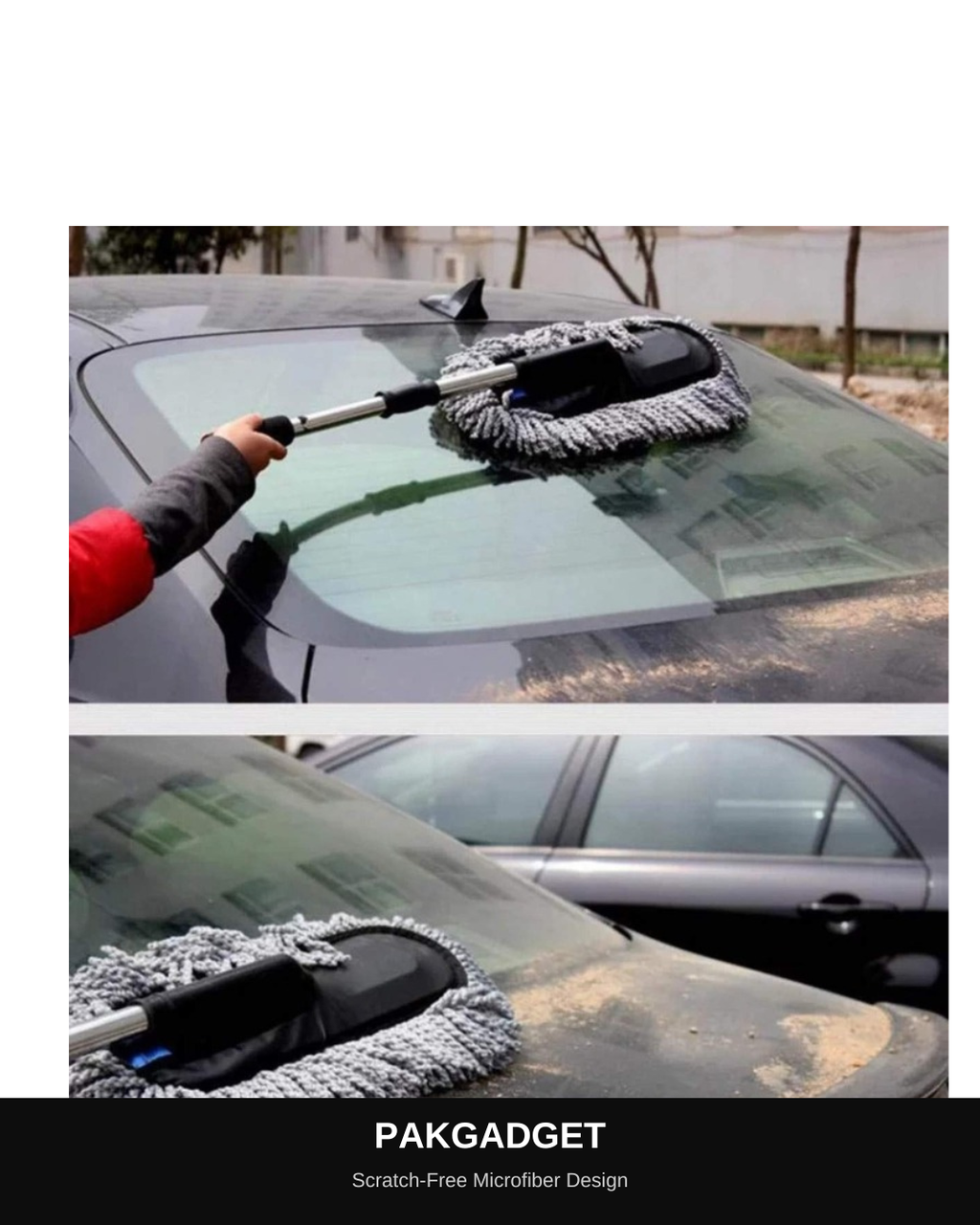 PakGadget Scratch-Free Microfiber Car Duster