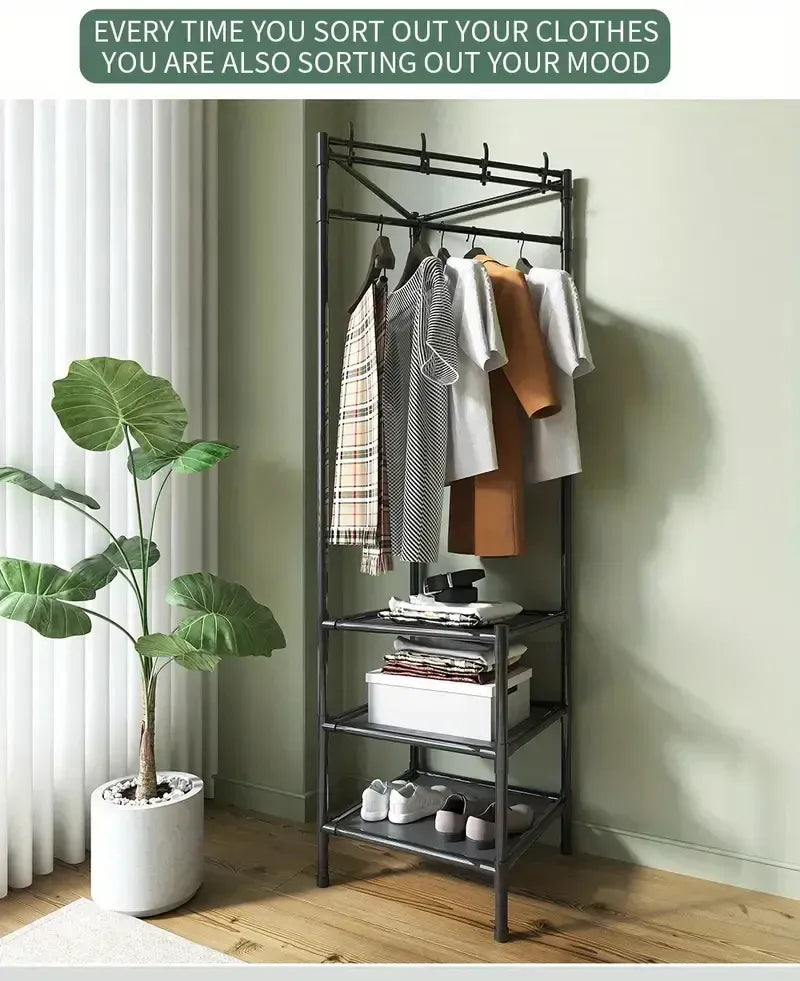 Corner Coat Rack (3-Tier)