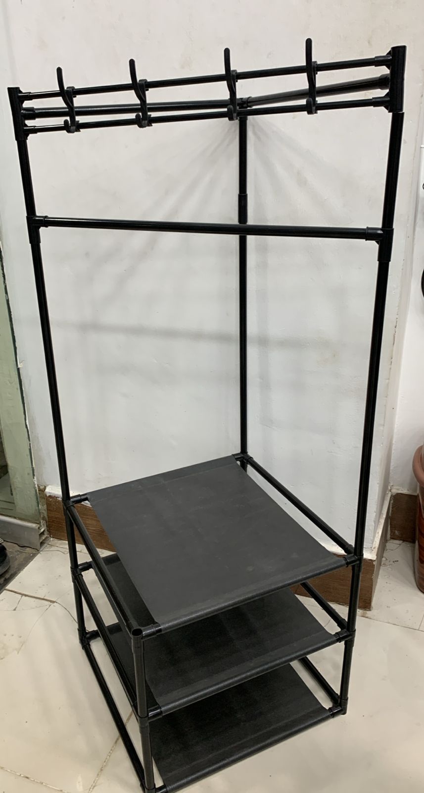 Corner Coat Rack (3-Tier)