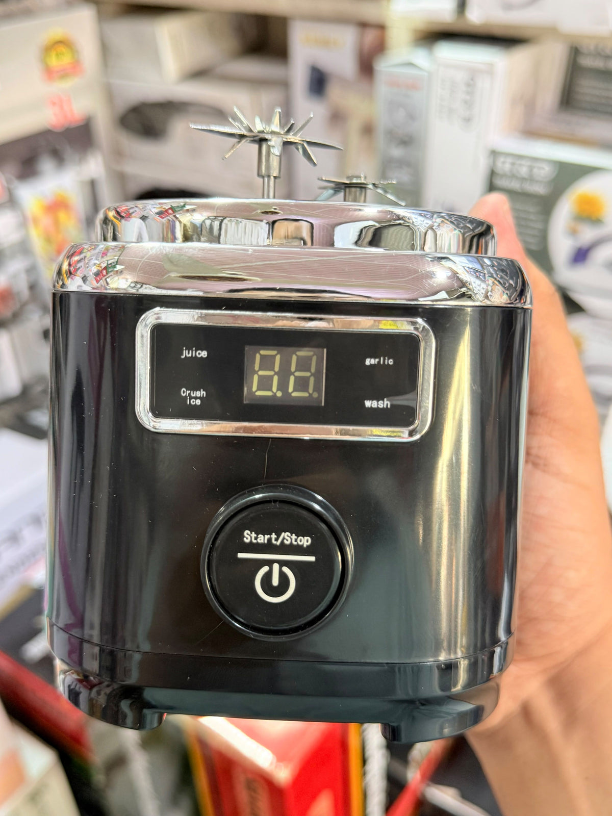 Portable Rechargeable 3-Blade Juicer Blender 1000ml