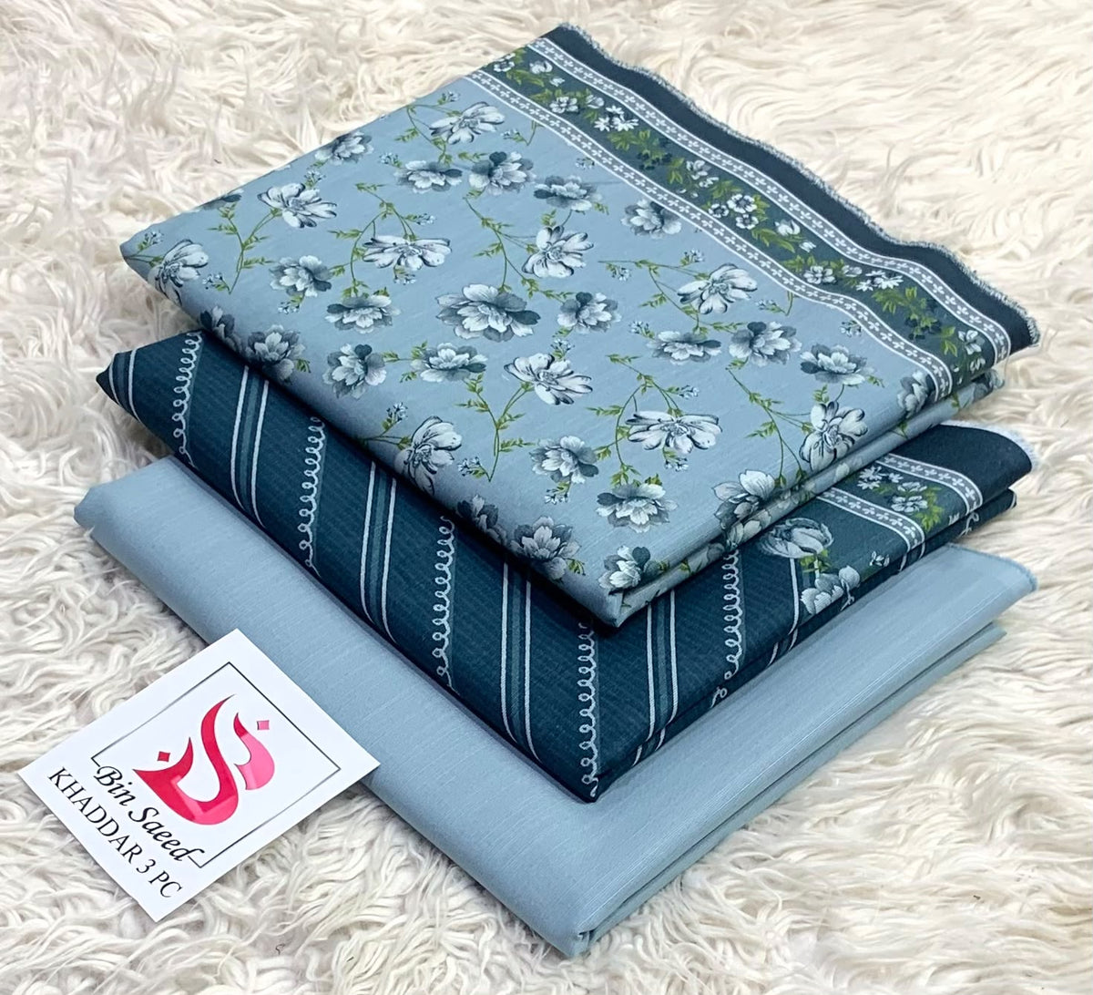 Bin Saeed Khaddar 3PC Collection 2026