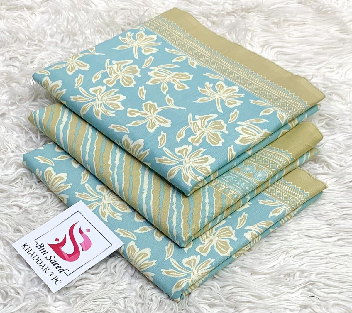 Bin Saeed Khaddar 3PC Collection 2026