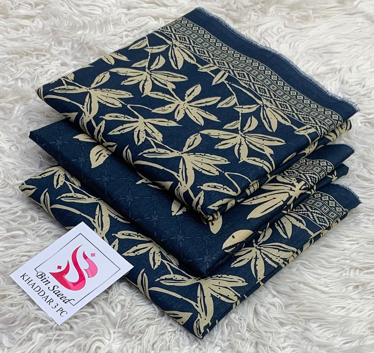 Bin Saeed Khaddar 3PC Collection 2026
