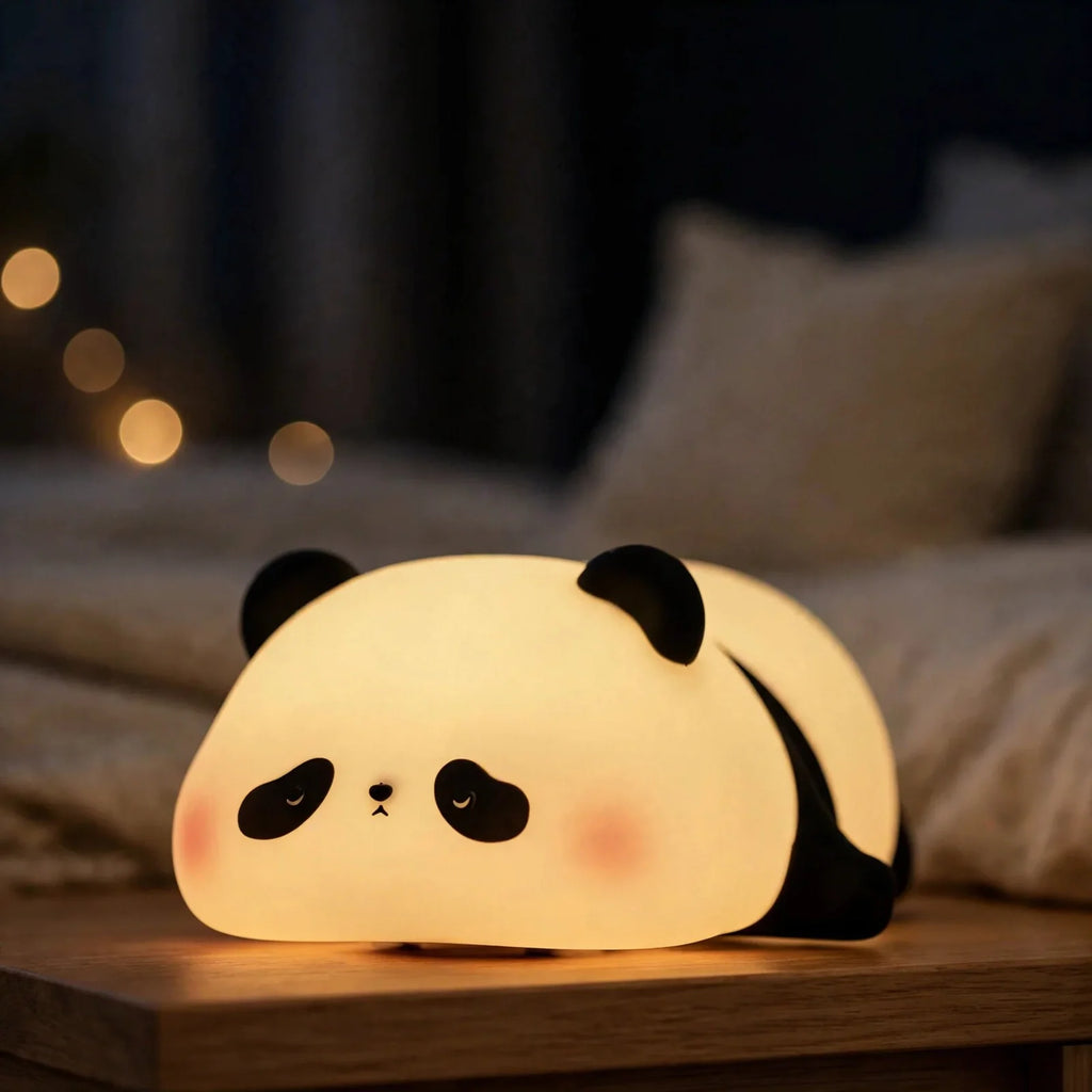 Rechargeable Panda Night Lamp for bedroom and nursery