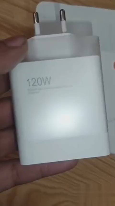 Xiaomi Mi 120W Fast Charger with USB Type-C Turbo Charging Cable